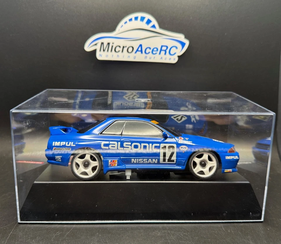 Kyosho Mini-Z ASC MA-020 CALSONIC SKYLINE GT-R R32 MZP449CS - Image 2 of 2