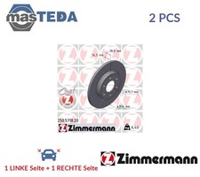 250571820 BREMSSCHEIBEN SATZ HINTEN ZIMMERMANN 2PCS NEU OE QUALITÄT