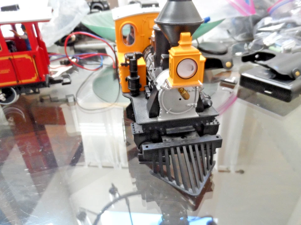 LEHMANN LGB G SCALE BIG TRAINS LAKE GEORGE BOULDER STEAM LOCOMOTIVE SMOKER 23171 - Image 3 of 4