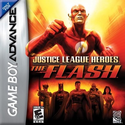 Justice League Heroes The Flash GBA Great Condition Fast Shipping