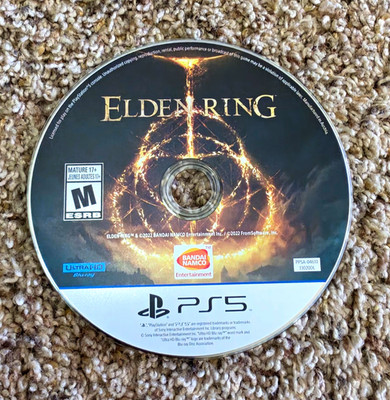 Elden Ring Sony PlayStation 5 PS5 - Complete with Case - Tested & Working