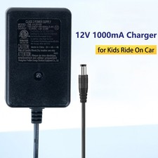 12V Ride On Bumper Cars Power Adapter, 12V Battery Charger for Kids Ride On Car