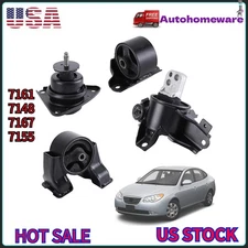 4X ENGINE MOTOR & AUTOMATIC TRANSMISSION MOUNT FOR 2007-10 HYUNDAI ELANTRA 2.0L