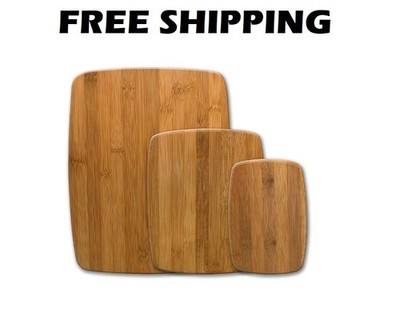 Farberware Classic 3-Piece Bamboo Cutting Board Set