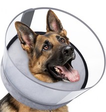BARKLESS Dog Donut Collar, 2-in-1 Inflatable Dog Collars for After Surgery, XXL