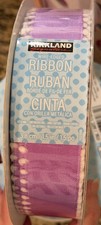 Kirkland Wire-Edged Ribbon 1.5" Wide 50 YD Gift Wrap Ribbon Purple New