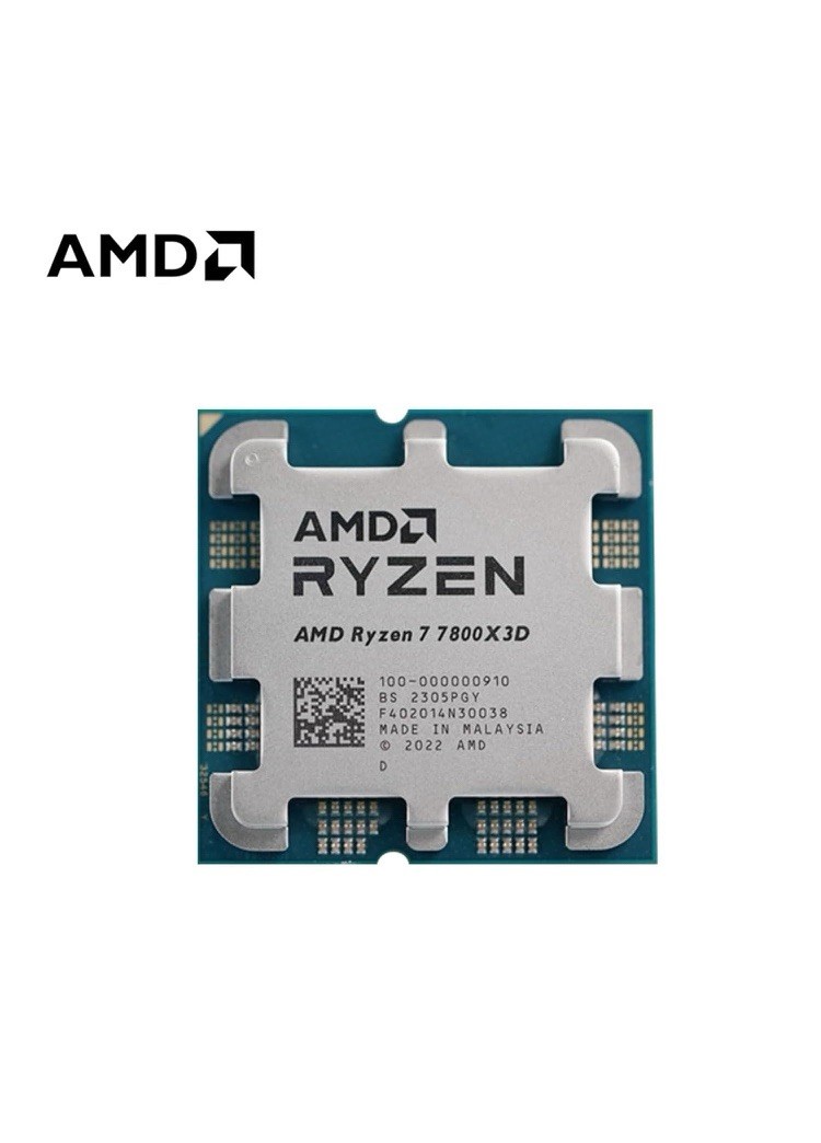 (ジュンジュン) AMD Ryzen 7 7800X3D CPU AMD Ryzen 7 7800X3D 4.2GHz 8 Core 16 Thread Gaming Desktop