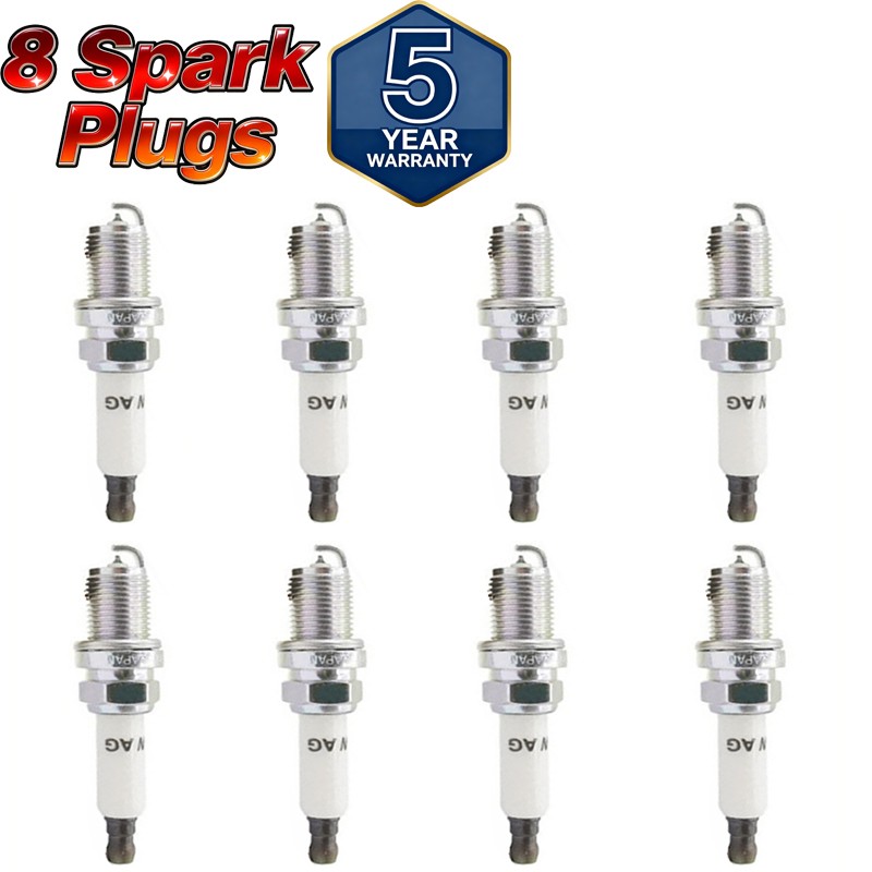 NGK Set of 8 Spark Plugs NGK PFR8S8EG/94460 For Audi S4 Volkswagen Touareg 09-16