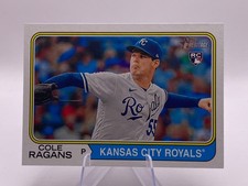 Cole Ragans 2023 Topps Heritage High Number #652 Kansas City Royals ROOKIE Card . rookie card picture