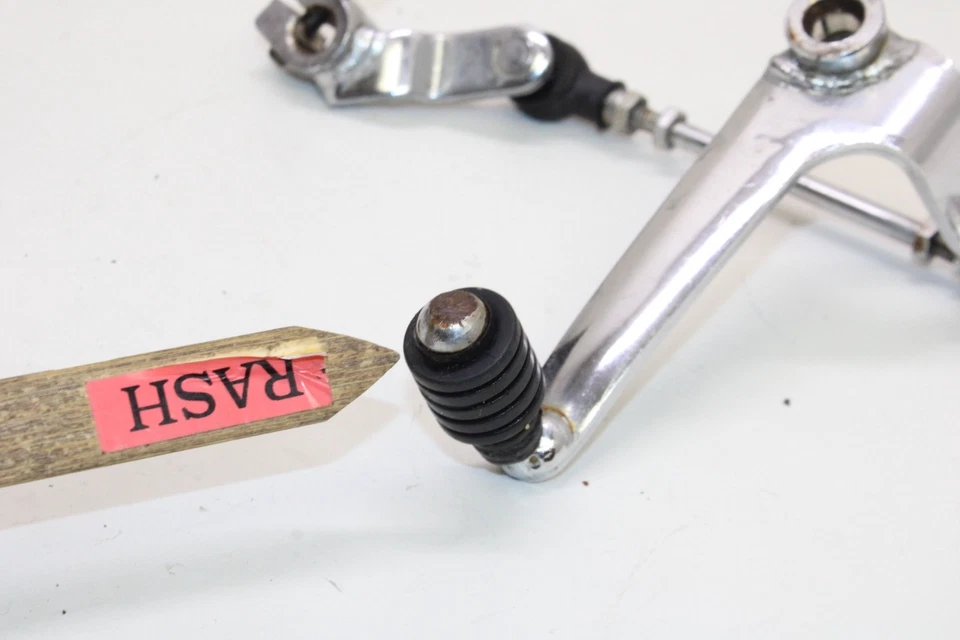 88-97 YAMAHA VIRAGO 750 XV750 OEM PALANCA DE CAMBIOS ENLACE DE CAMBIO PEDAL CON CLAVIJA Foto 2 de 4