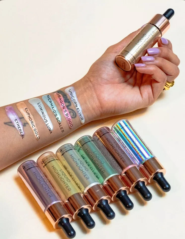 Revolution Unicorn Elixir Liquid Highlighter 0.61 oz 3 Pack New - Image 4 of 4