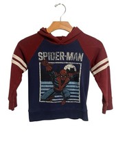 Sonoma  Marvel Spider-Man Hoodie Kids Size 6 Red Blue Pull Over Long Sleeve