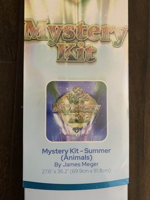 NEW Diamond Art Club Mystery Kit 109 Summer Animals by James Meger