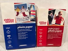 Office Depot Gloss Mult Project Photo Paper  Premium High Gloss 4X6 Approx. 145