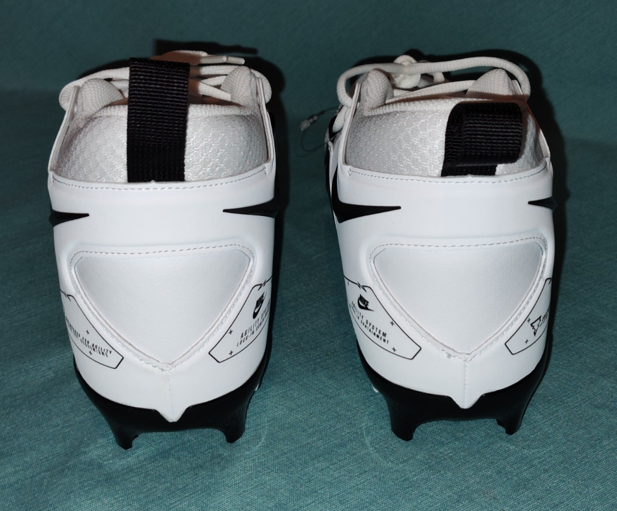 Nike Alpha Menace Pro 3 WD Mid PE Football Cleats White DH3292-100