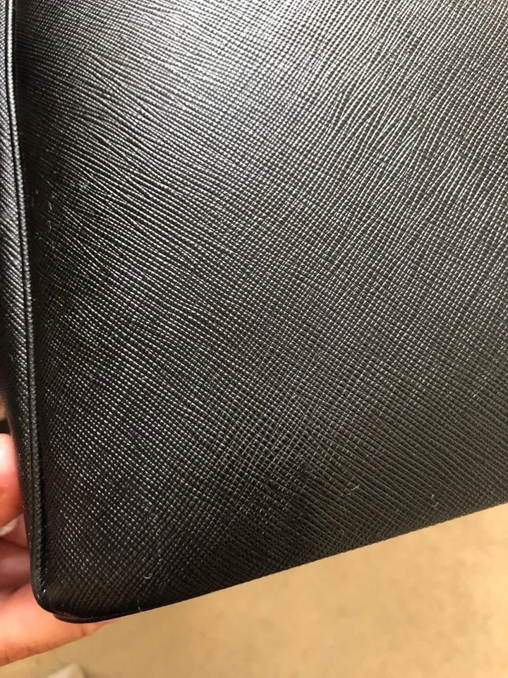 PRADA Saffiano Lux Nero Bag - Image 4 of 4