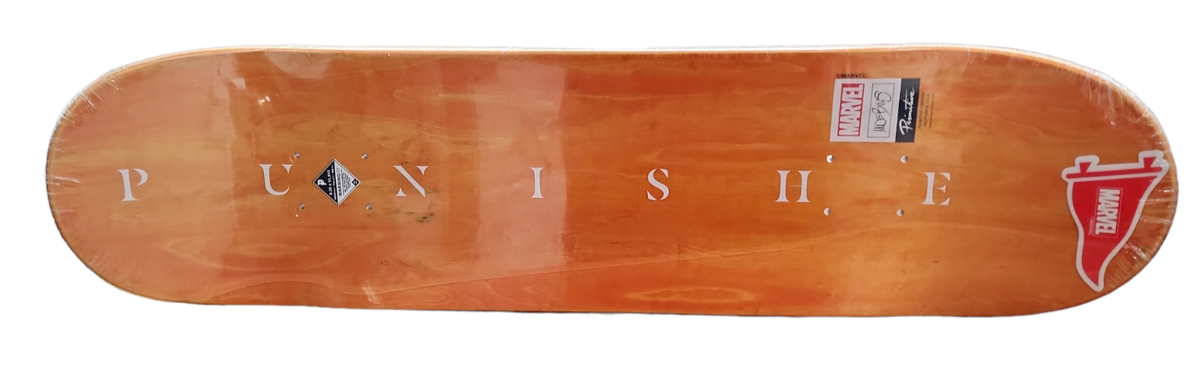 PRIMITIVE x MARVEL Punisher Zaprazny Skateboard Deck Moebius 8.25