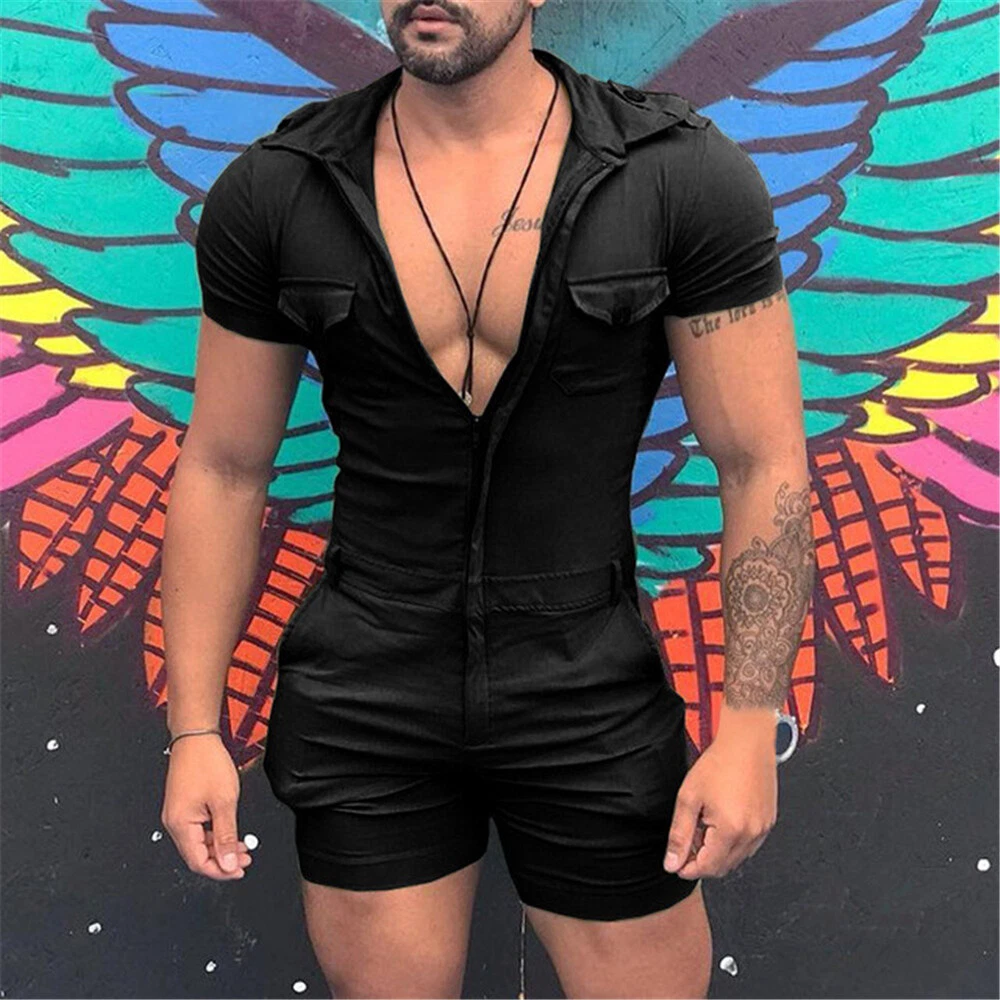 Romper store shorts men