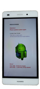 Huawei P8 Lite 16GB Single Sim Weiß - Bastlerware/Ersatzteillager