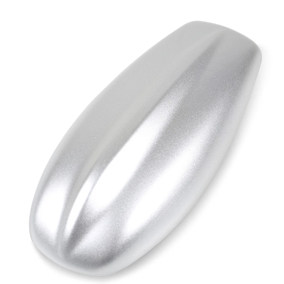 Antena ficticia aérea estilo Jaguar aleta de tiburón pintada plateada ajuste universal XKR XFR Foto 3 de 4