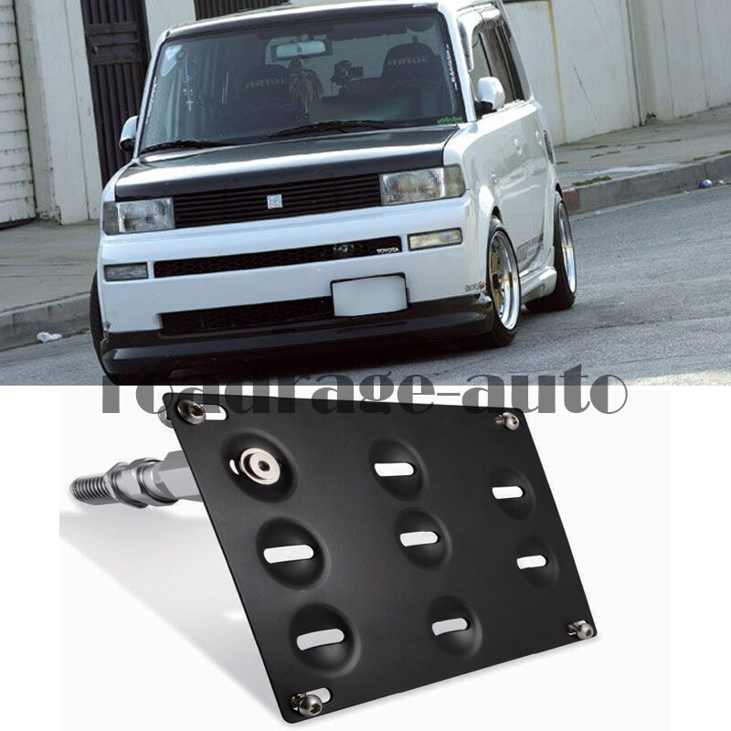 Front Bumper Tow Hook License Plate Bracket Holder For Toyota BB