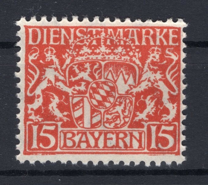 Bavaria Service 27x Luxury** MNH Mint Never Hinged BPP 150EUR (73830)