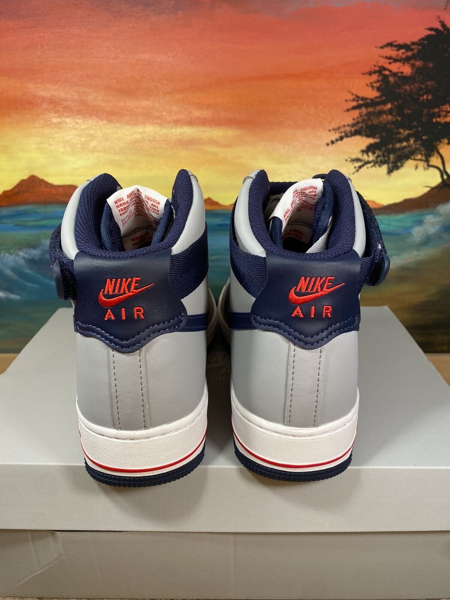 Nike Air Force 1 High New England Patriots {DZ7338-001} WMNS Size