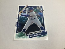 2023 Panini Donruss RC Alex Ramirez Rated Prospect Base #49 New York Baseball