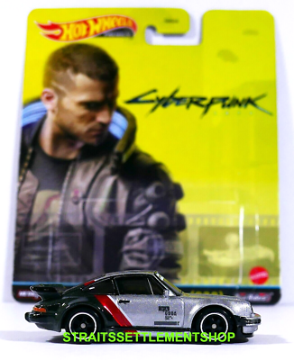 HOT WHEELS 2022 PREMIUM CYBERPUNK 2077 PORSCHE 911 TURBO 930 LOOSE