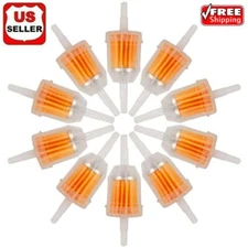 NEW Motor Inline Gas Oil Fuel Filter Small Engine For 1/4'' 5/16" Line Wholesale