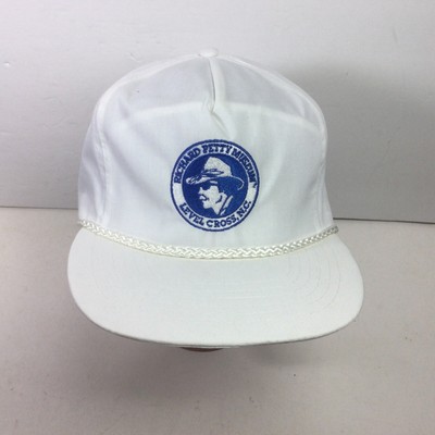 Otto Richard Petty Museum Hat Level Cross NC White StrapBack Trucker Cap