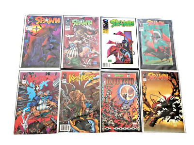LOT OF (8) SPAWN AND VIOLATOR COMIC BOOKS SPAWN #2 14 21 22 32 | eBay