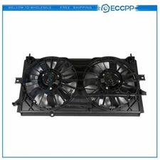 Radiator Condenser Cooling Fan Assembly For 2001-2003 Chevrolet Impala 3.8L