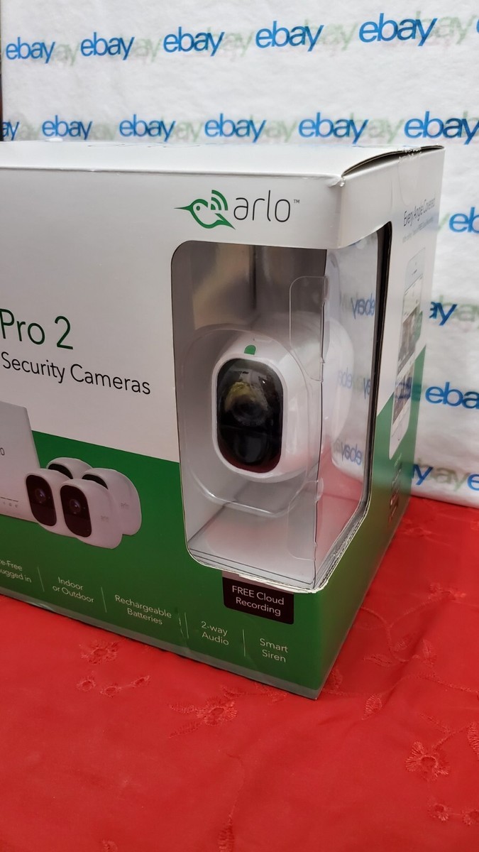 【未使用】Arlo Pro2 増設用 ネットワークカメラ VMC4030P ① NETGEAR Arlo Pro 2 VMC4030P - 4 Wire-Free HD 1080p Security