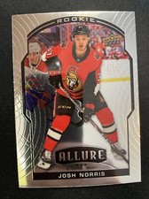 20-21 UD Allure Hockey Rookie 78 Josh Norris