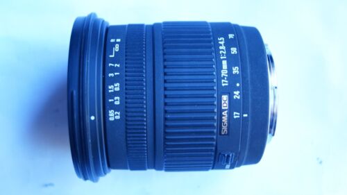 SONY A FIT SIGMA 17 - 70 mm f2.8-4.5 EX DC MACRO AF Lens 17-70mm  !!!! READ !!!! - Afbeelding 1 van 10