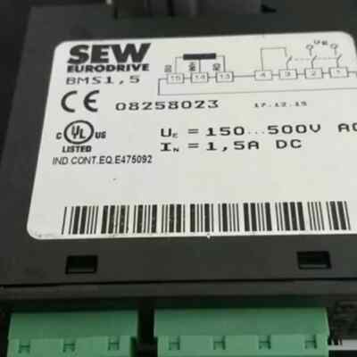 FOR BMS1.5 08258023 SEW Rectifier Motor Brake Block Module 1.5A 150..500V