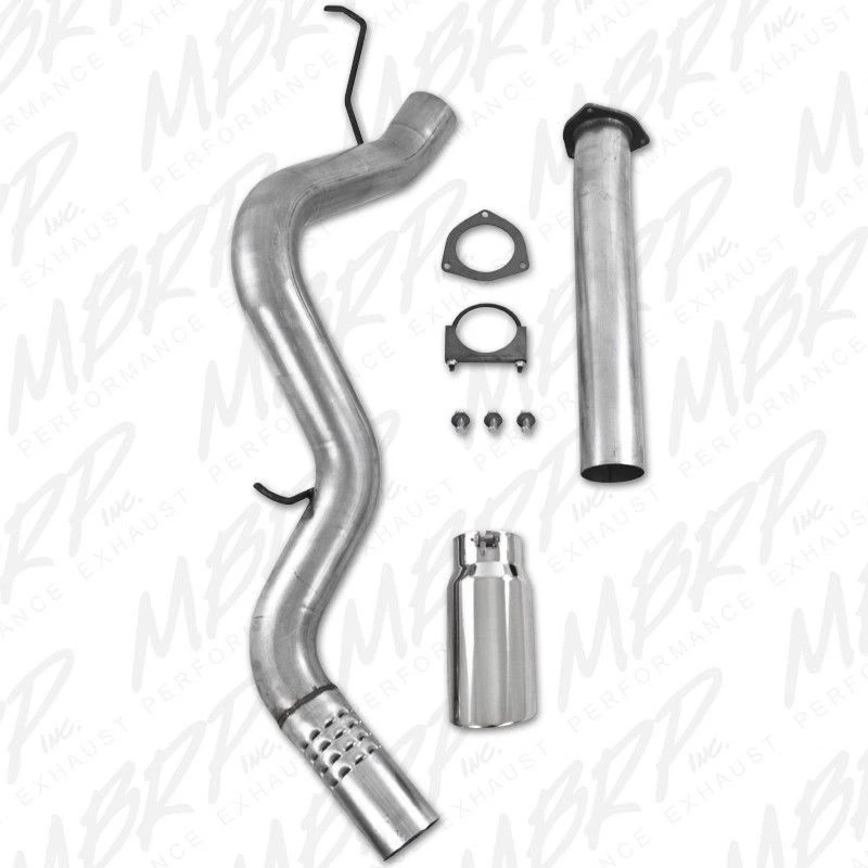 MBRP Filter Back Exhaust System For 2007.5-2010 GM 6.6L LMM Duramax Diesel - Image 3 of 4
