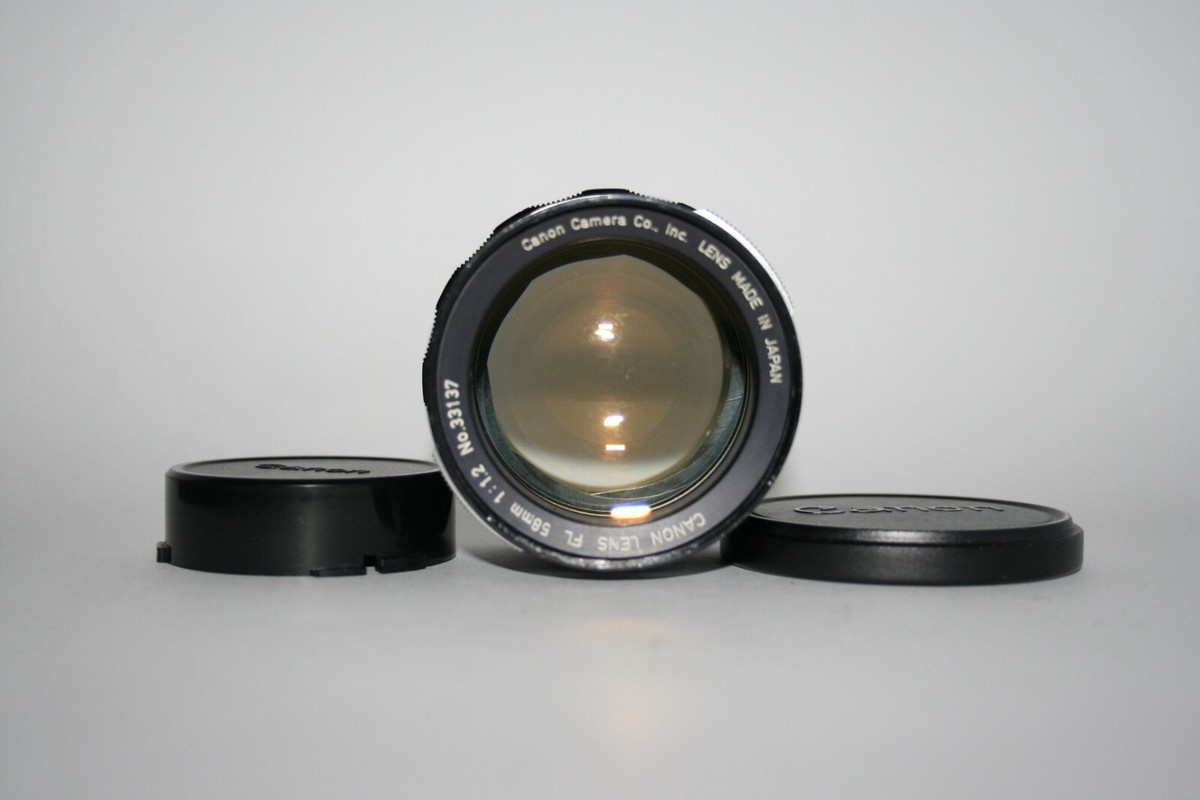 Canon キヤノン FL 58mm F1.2 Amazon | Canon FL 58mm f1.2 | 一眼レフカメラ 通販