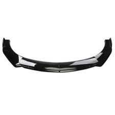 For AUDI TT MK2 MK3 06-21 Front Bumper Lip Splitter Spoiler Body Kit Gloss Black
