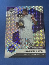 Shaquille O'Neal 2020-21 Mosaic Finals MVP's Silver Prizm #300 Lakers HOF