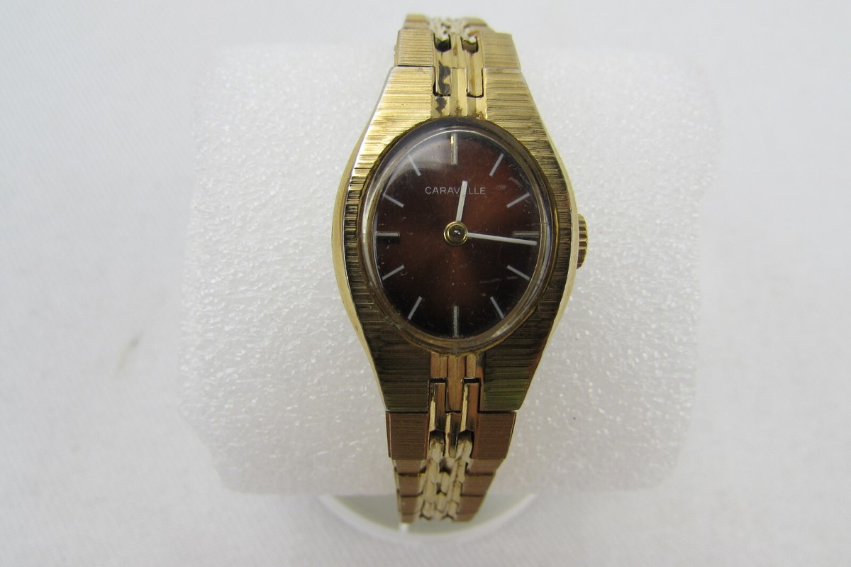 Vintage Caravelle 17 Jewel Gold Pendant Watch Lot - Vintage Bulova Caravelle 17 Jewel Pocket Watch main image 2