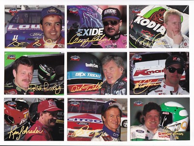 1995 Assets GOLD SIGNATURE PARALLEL #16 John Andretti--ONE CARD ONLY!