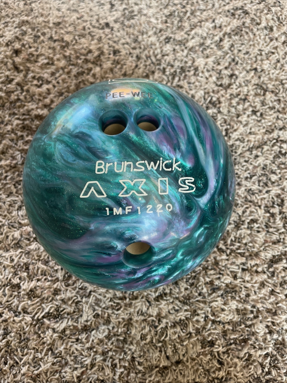 Brunswick 10 Lbs bowling ball W/ Bag