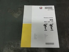 Wacker BS50 BS60 BS70 Vibratory Rammer Operator's Manual