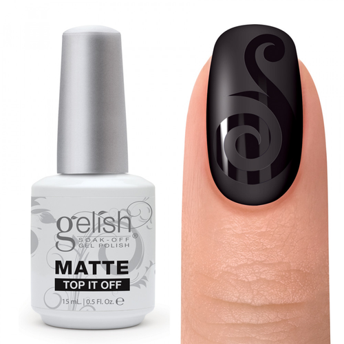 Gelish Soak Off Gel Polish Matte Top It Off 0.5 fl oz / 15ml NEW