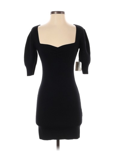 Robe Bodycon Forever 21 Manches Longues Col Carré Taille M – Couleur Sable + Robe Bonus Offerte !