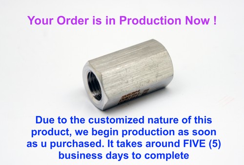 1/4" NPT Female to 1/8" NPT Female Stainless Sensor Adaptor Fittings Conversion - 第 2/5 張圖片