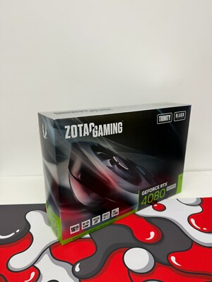 BOX ONLY - Zotac 4080 Super Trinity Black Edition