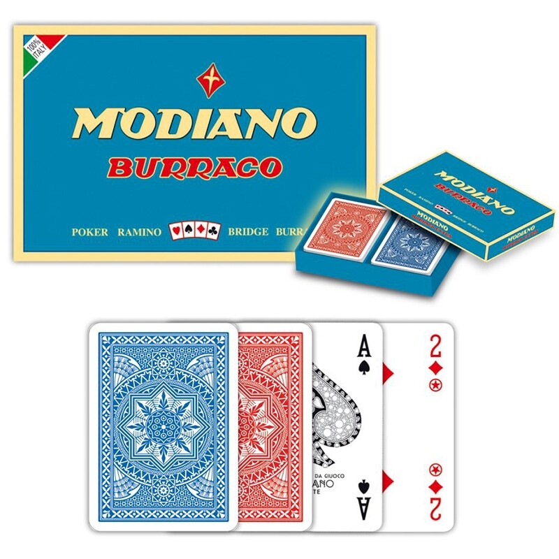 Carte da Gioco Burraco EXTRA BOX Modiano